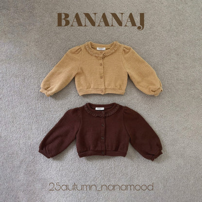 韓國童裝 25秋｜BananaJ  25303 Cardigan_Baby & Kids