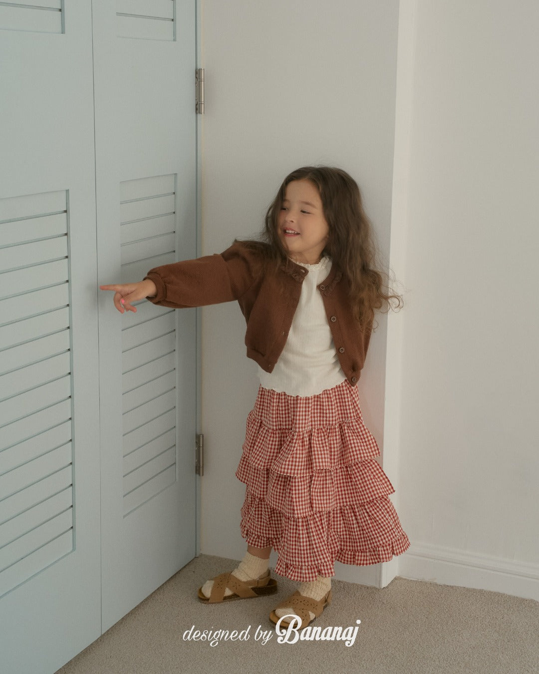 韓國童裝 25秋｜BananaJ  25303 Cardigan_Baby & Kids