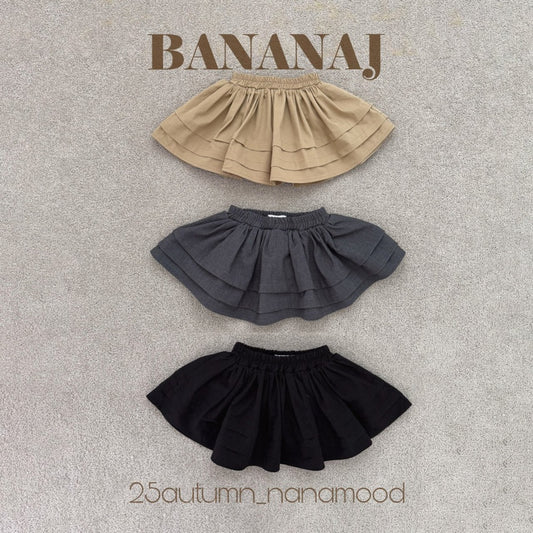 韓國童裝 25秋｜BananaJ  25304 skirt_Kids