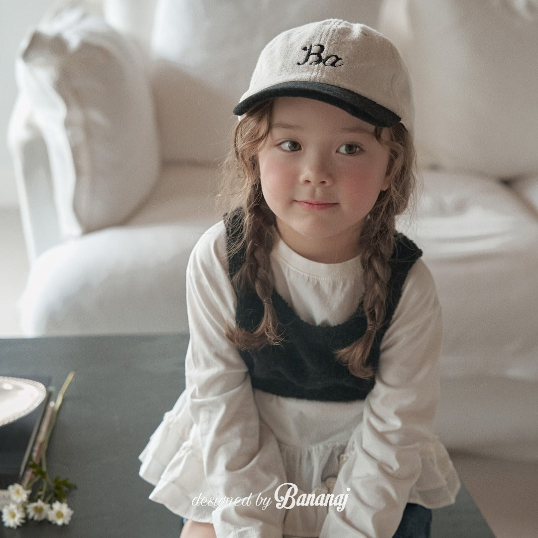 韓國童裝 25秋｜BananaJ  25308 cap