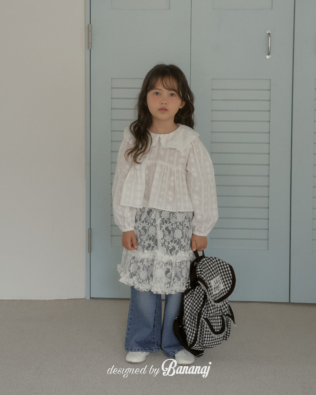 韓國童裝 25秋｜BananaJ  25315 skirt