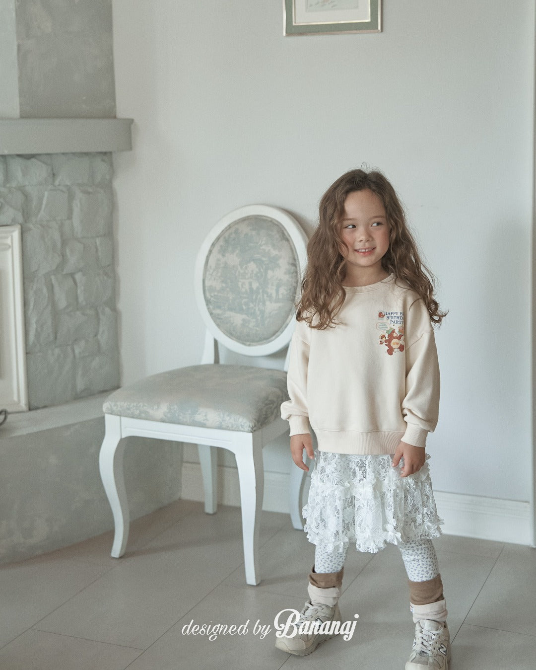 韓國童裝 25秋｜BananaJ  25315 skirt