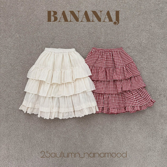 韓國童裝 25秋｜BananaJ  25316 skirt