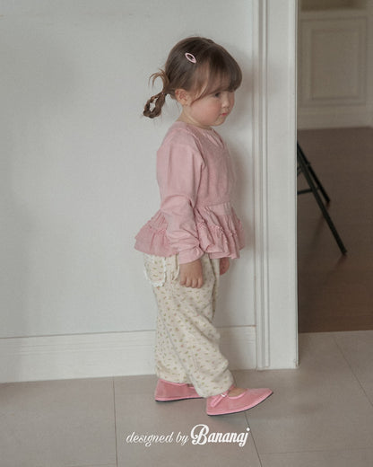 韓國童裝 25秋｜BananaJ  25319 pants