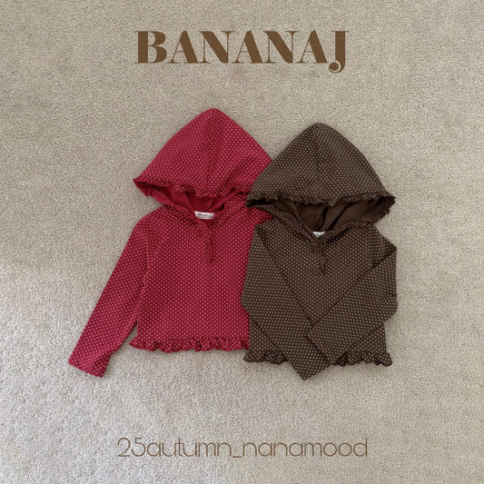 韓國童裝 25秋｜BananaJ  25320 hoodie