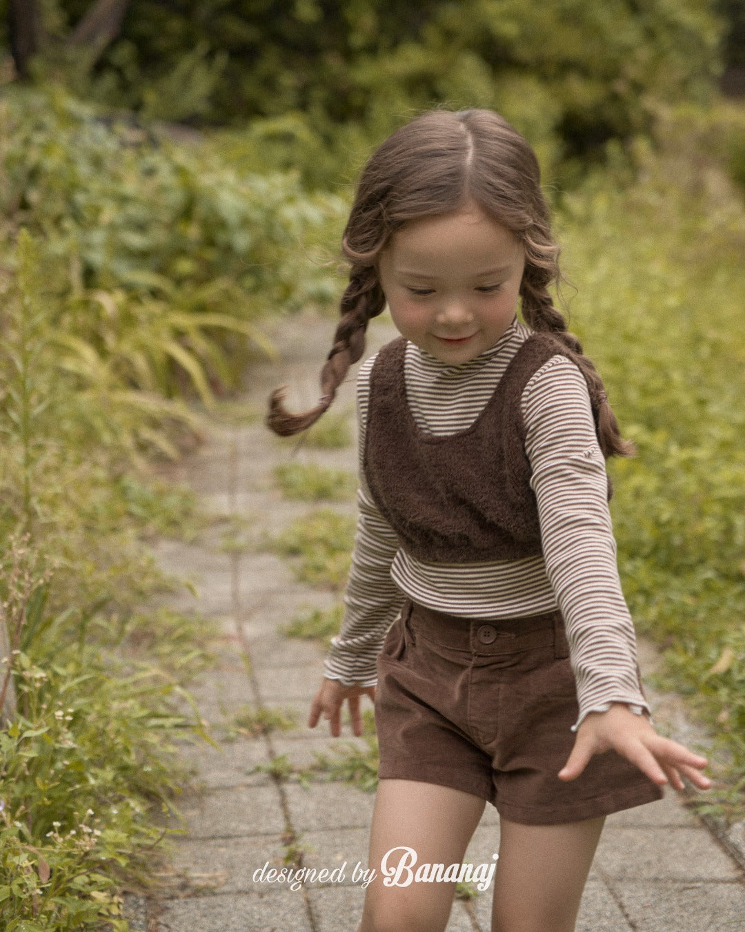 韓國童裝 25秋｜BananaJ  25323 top