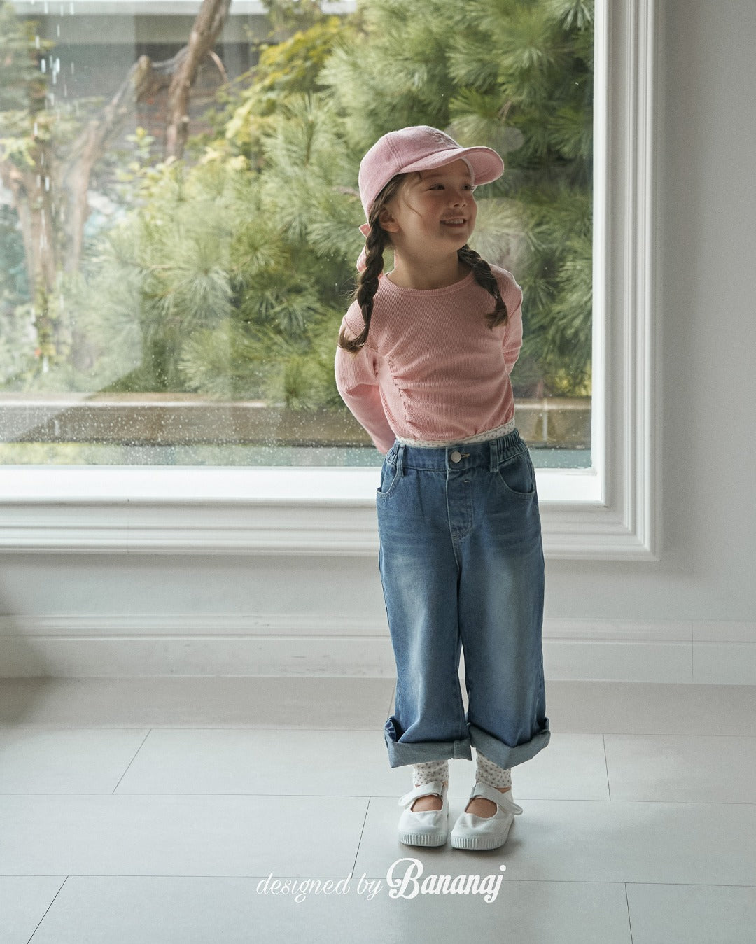 韓國童裝 25秋｜BananaJ  25329 tee