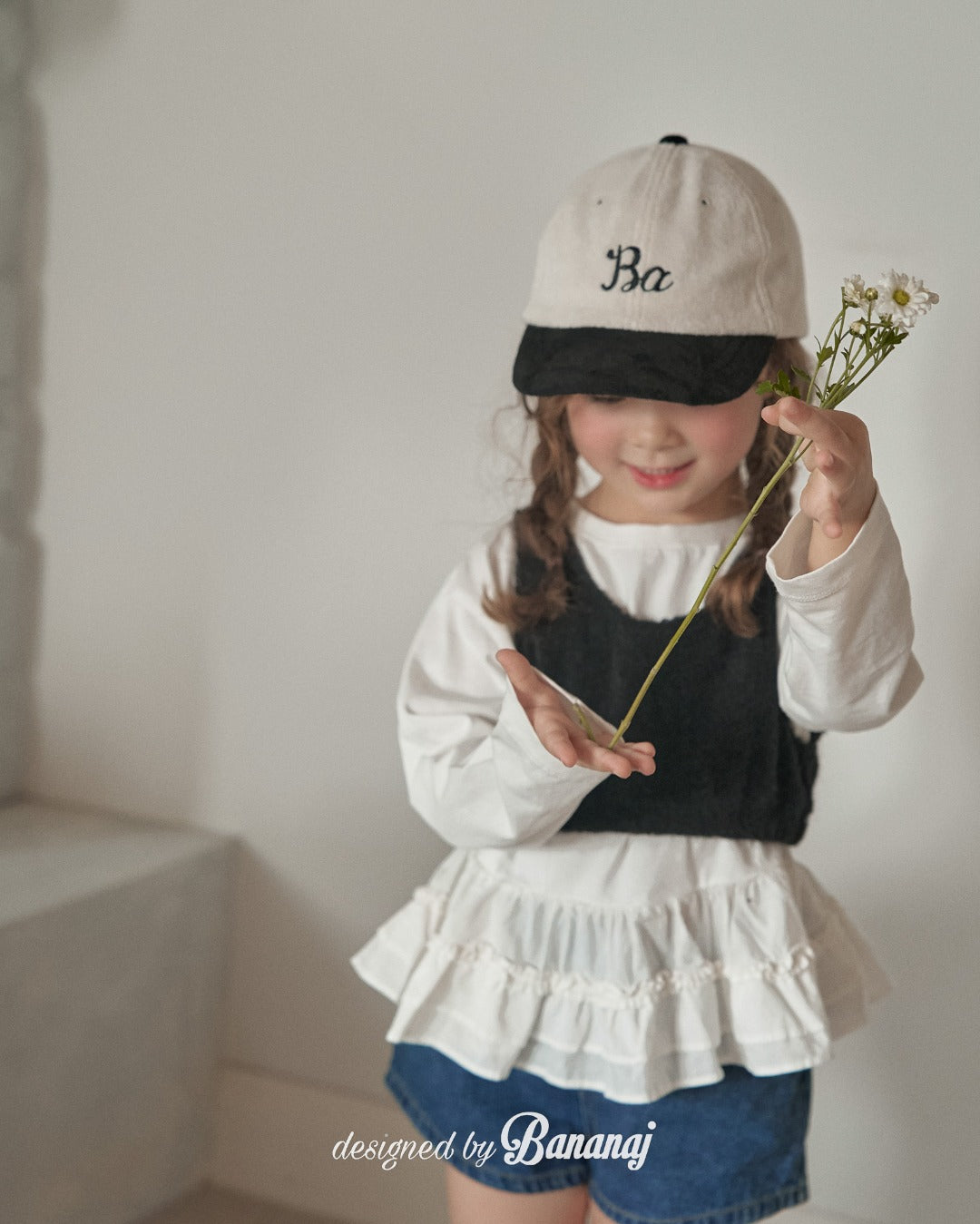 韓國童裝 25秋｜BananaJ  25330 tee