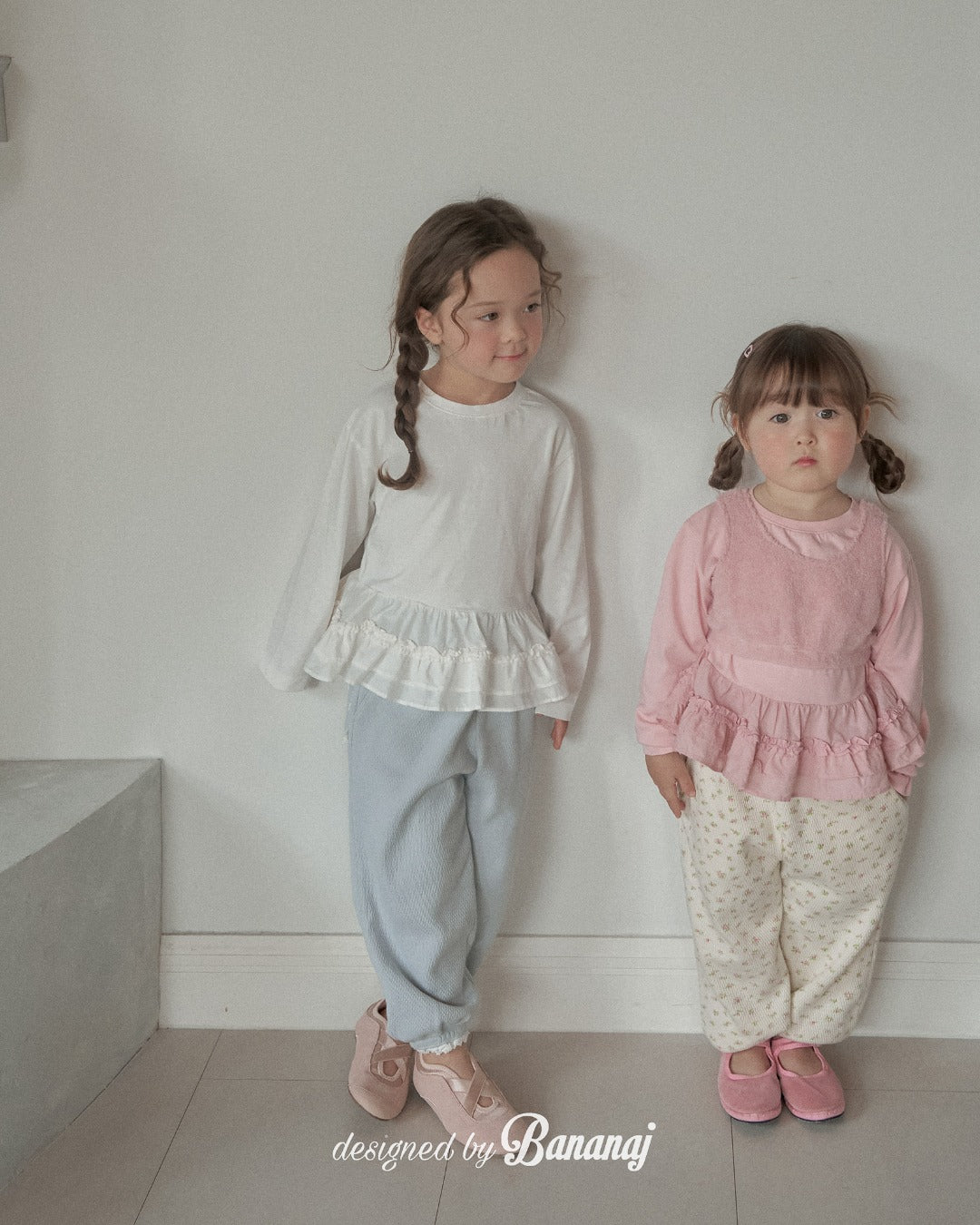 韓國童裝 25秋｜BananaJ  25330 tee