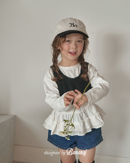 韓國童裝 25秋｜BananaJ  25330 tee
