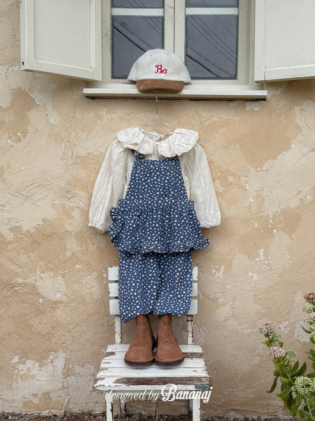 韓國童裝 25秋｜BananaJ  25335 overall