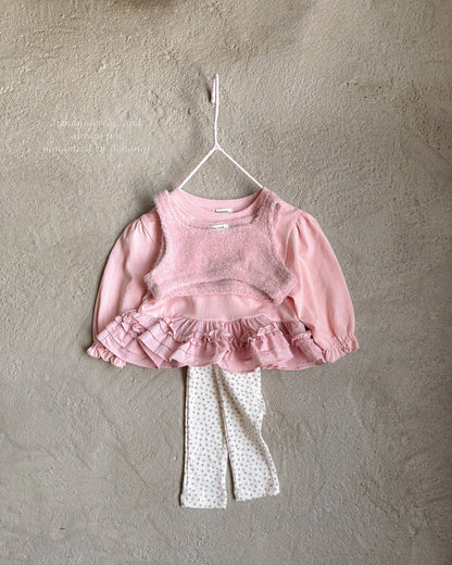 韓國童裝 25秋｜BananaJ  25346 baby vest