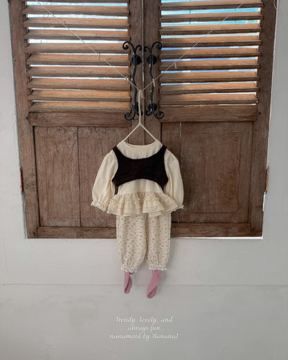 韓國童裝 25秋｜BananaJ  25346 baby vest