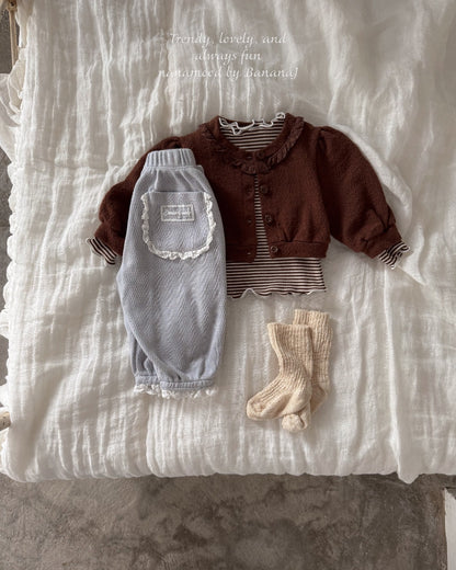 韓國童裝 25秋｜BananaJ  25350 baby tee