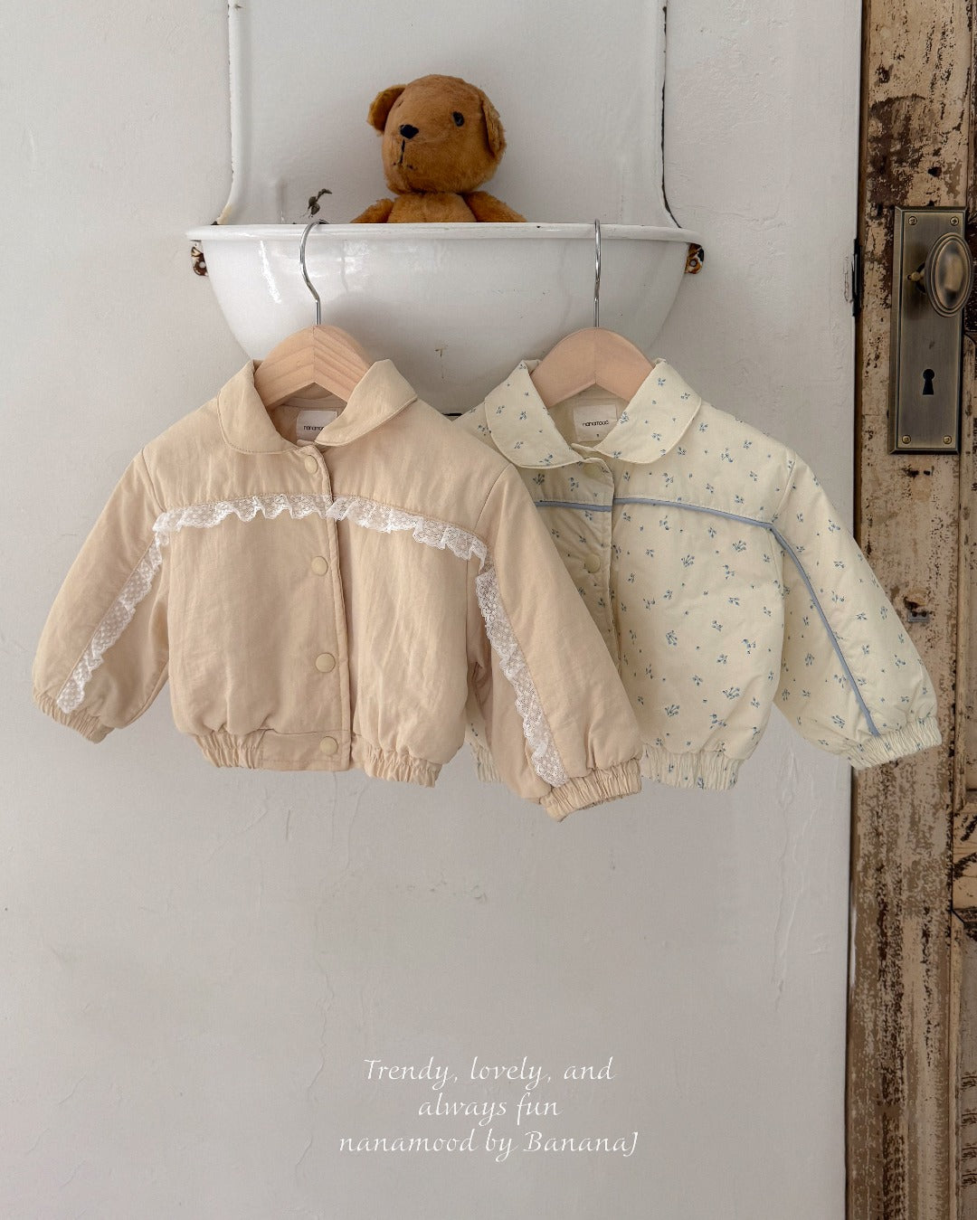 韓國童裝 25秋｜BananaJ  25351 baby outer