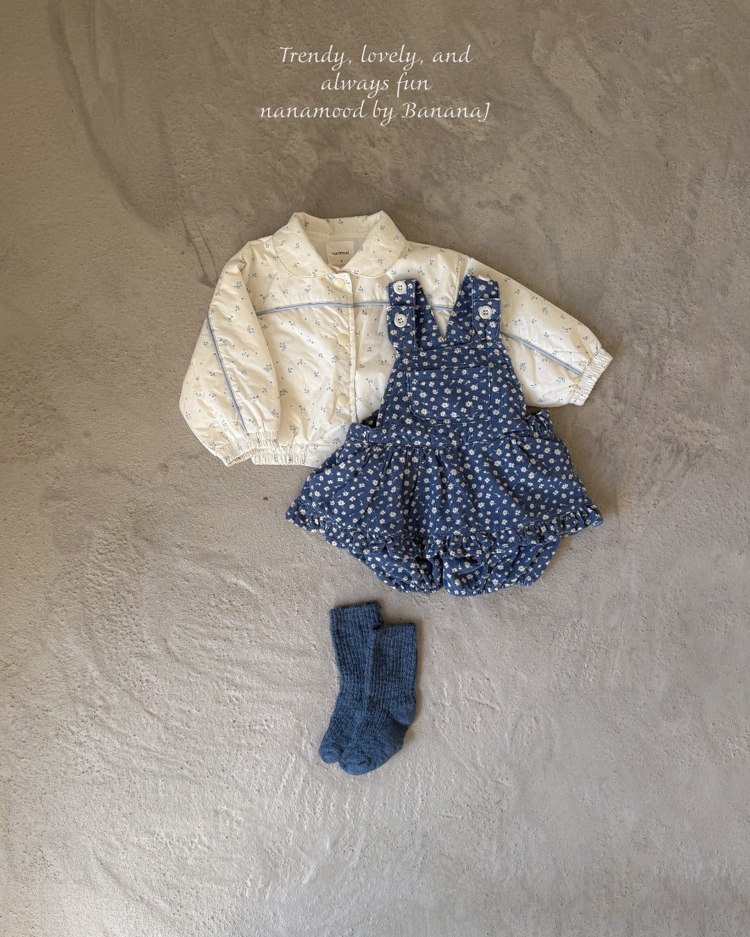 韓國童裝 25秋｜BananaJ  25351 baby outer