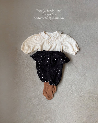 韓國童裝 25秋｜BananaJ  25356 baby top