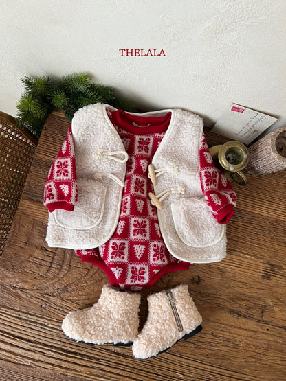 韓國童裝 25冬｜thelala 25401 bodysuit