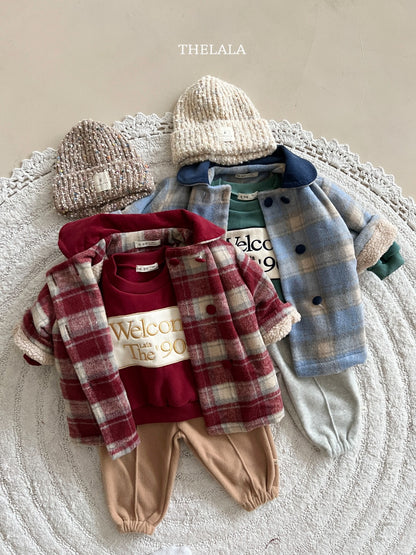 韓國童裝 25冬｜thelala 25427 top parent&child