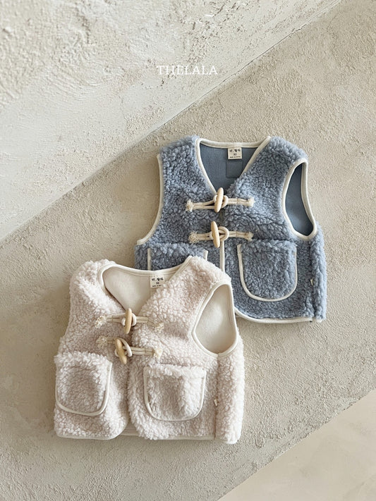 韓國童裝 25冬｜thelala 25442 knit vest