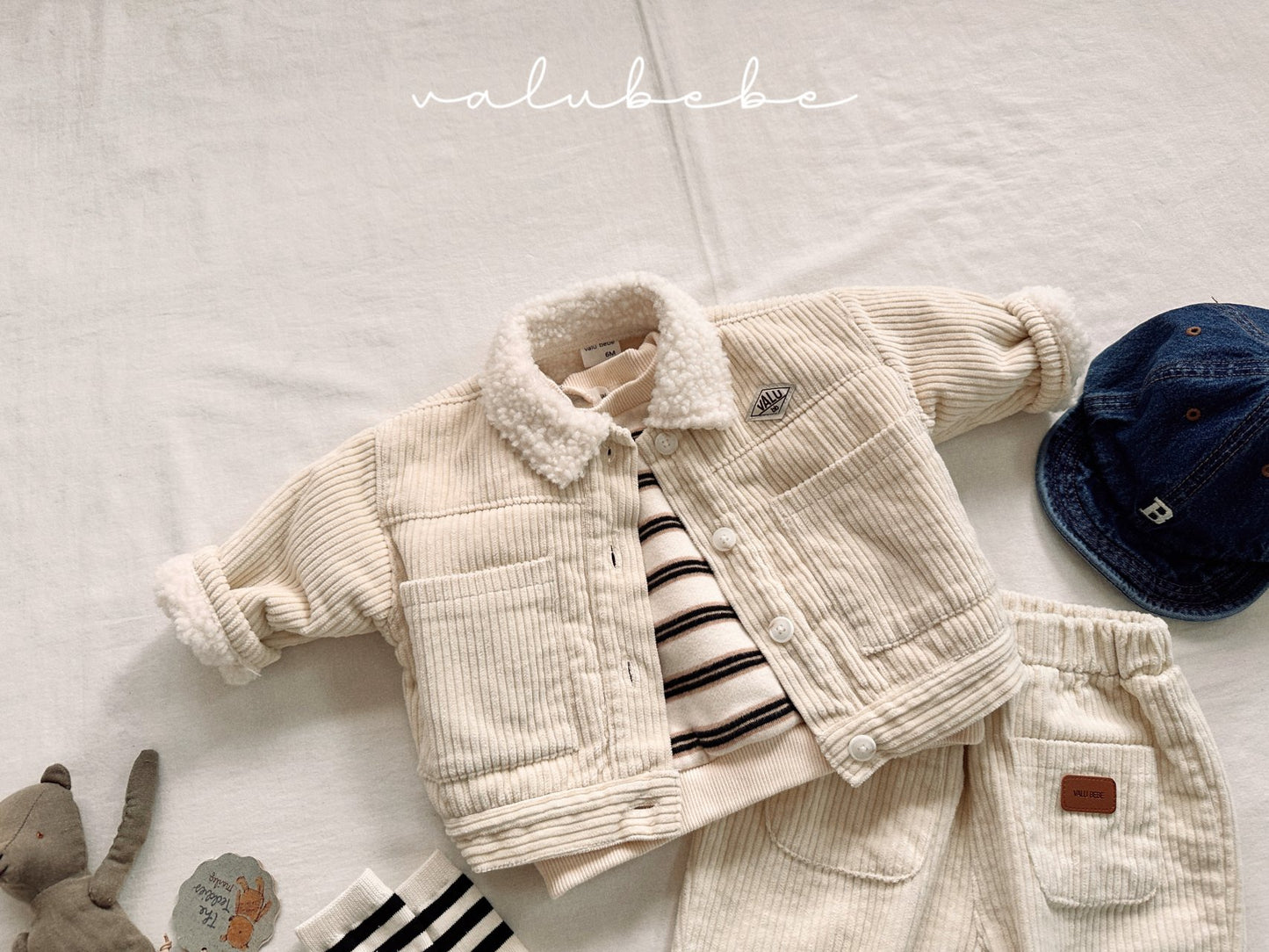 韓國童裝 25冬｜valubebe 25484 outer