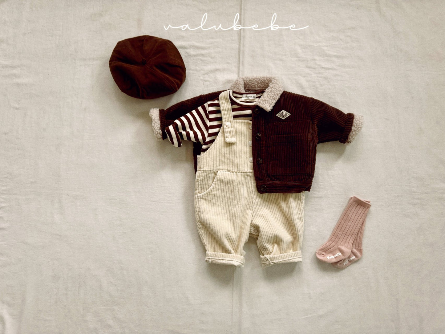 韓國童裝 25冬｜valubebe 25484 outer