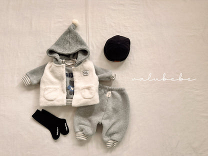 韓國童裝 25冬｜valubebe 25500 waistcoat