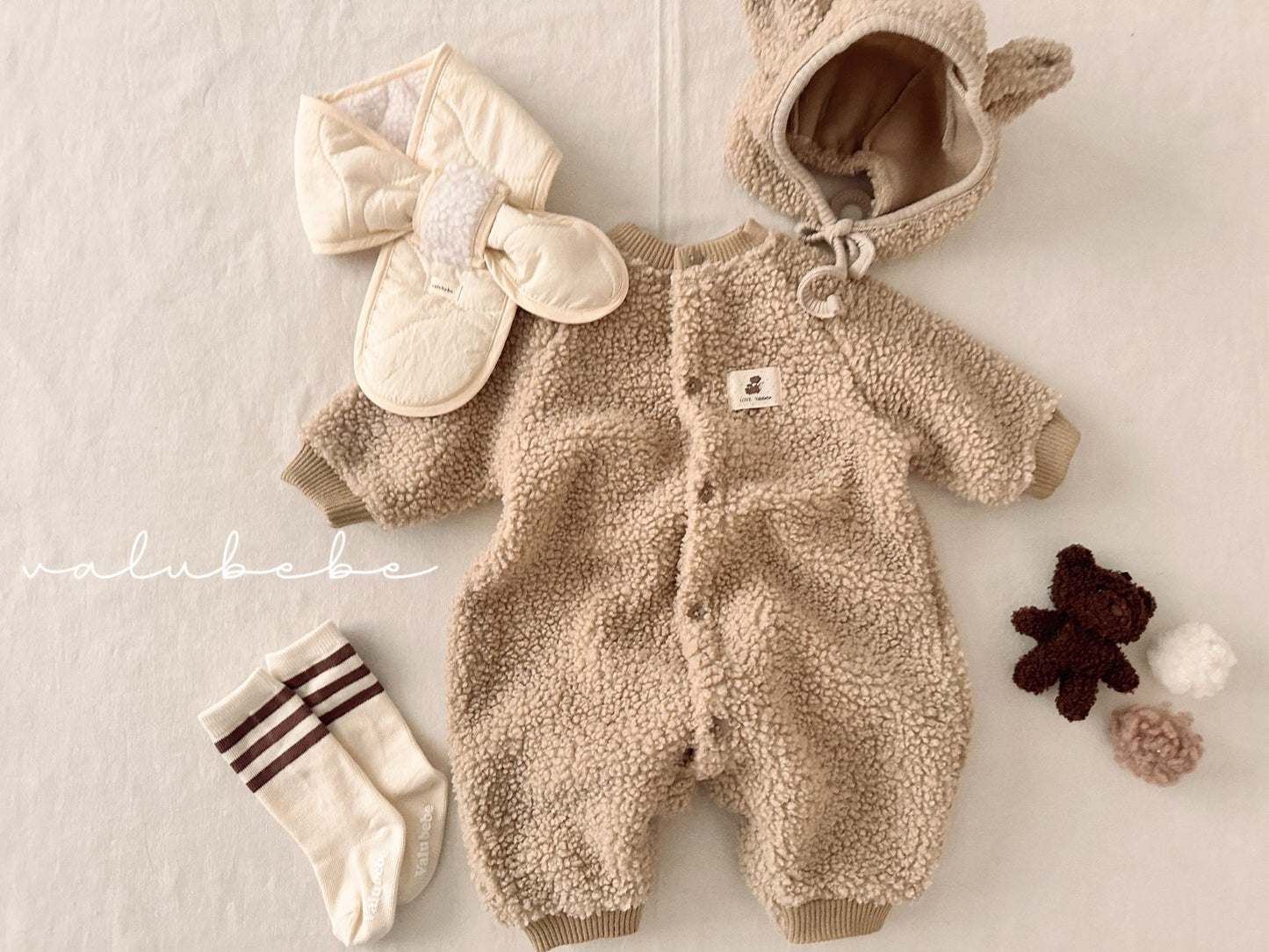 韓國童裝 25冬｜valubebe 25512 jumpsuit