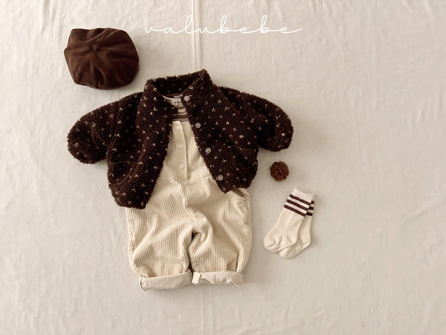 韓國童裝 25冬｜valubebe 25513 overall