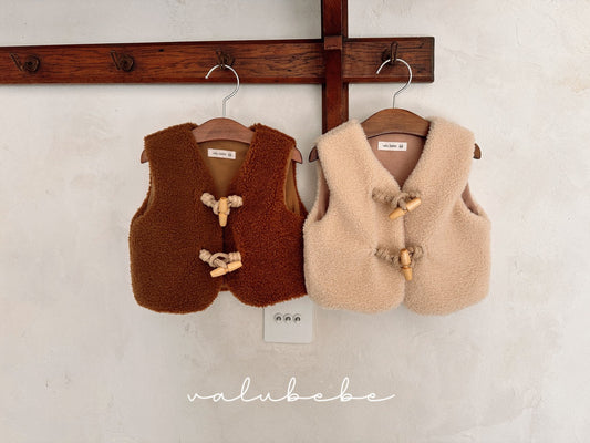 韓國童裝 25冬｜valubebe 25520 waistcoat