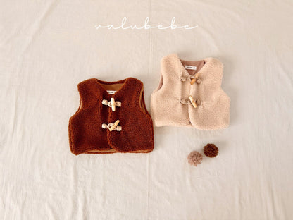 韓國童裝 25冬｜valubebe 25520 waistcoat