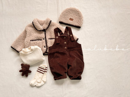 韓國童裝 25冬｜valubebe 25522 overall