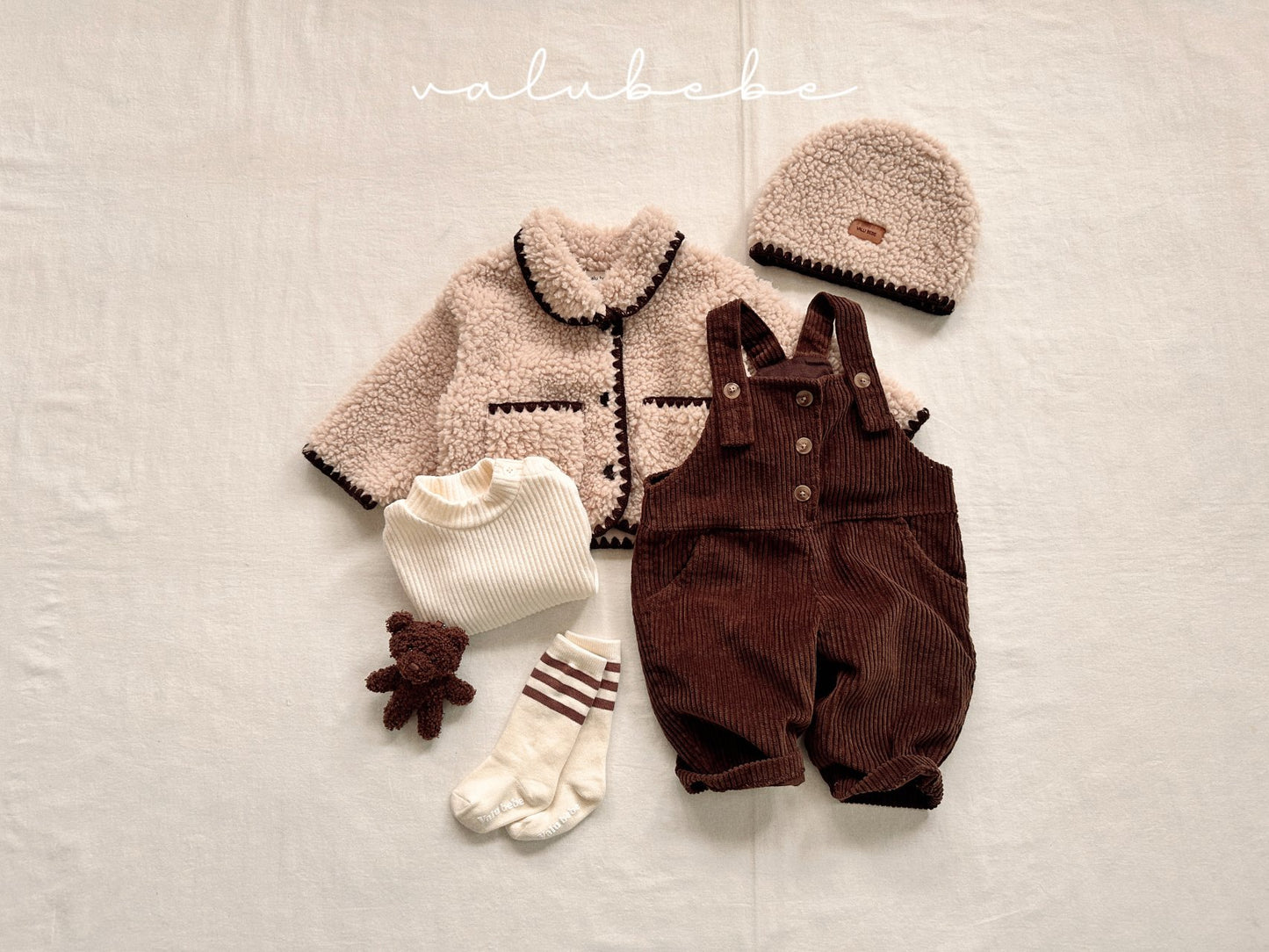 韓國童裝 25冬｜valubebe 25522 overall