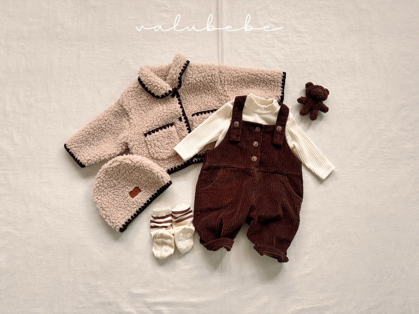 韓國童裝 25冬｜valubebe 25522 overall