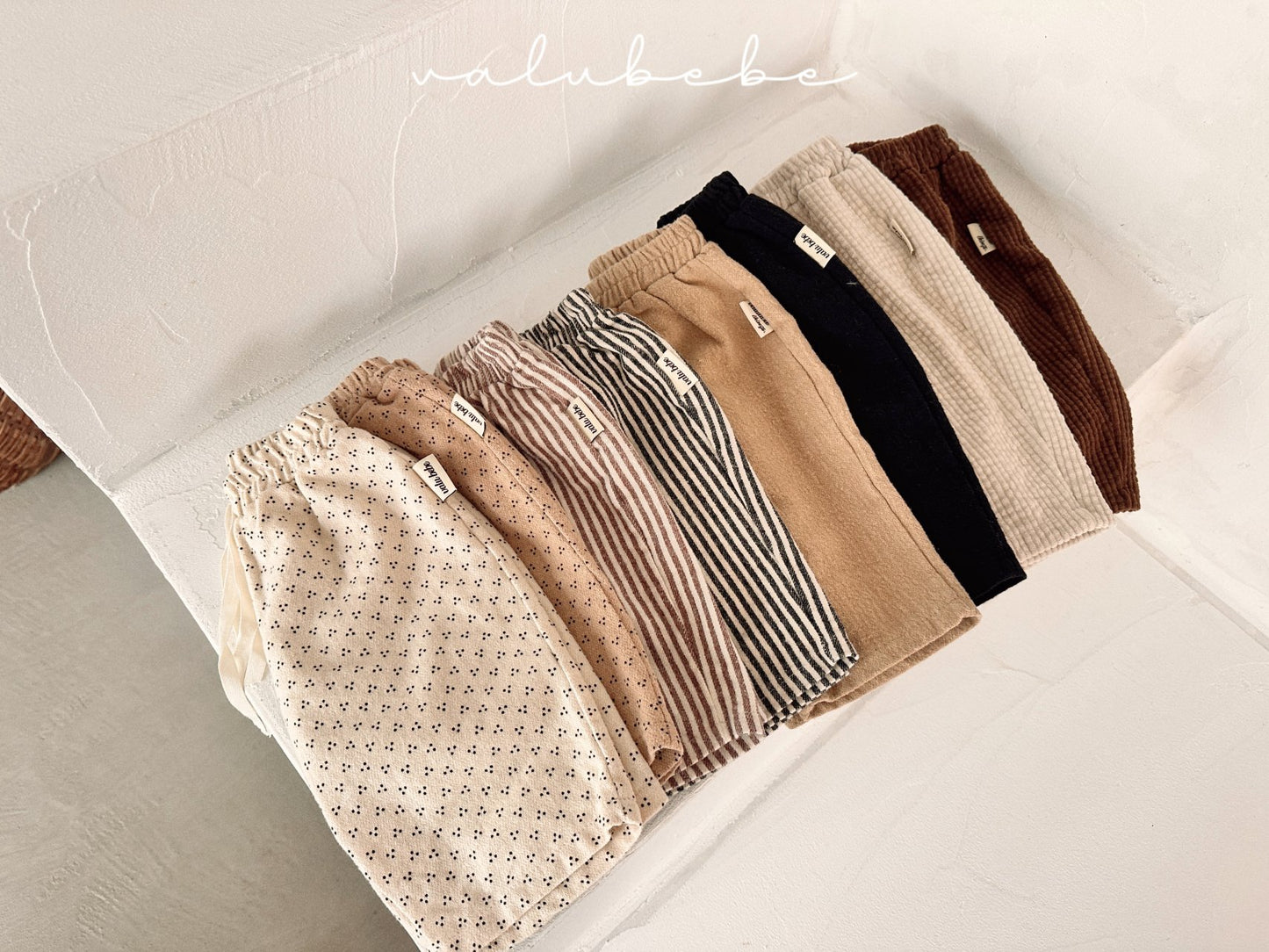 韓國童裝 25冬｜valubebe 25530 pants