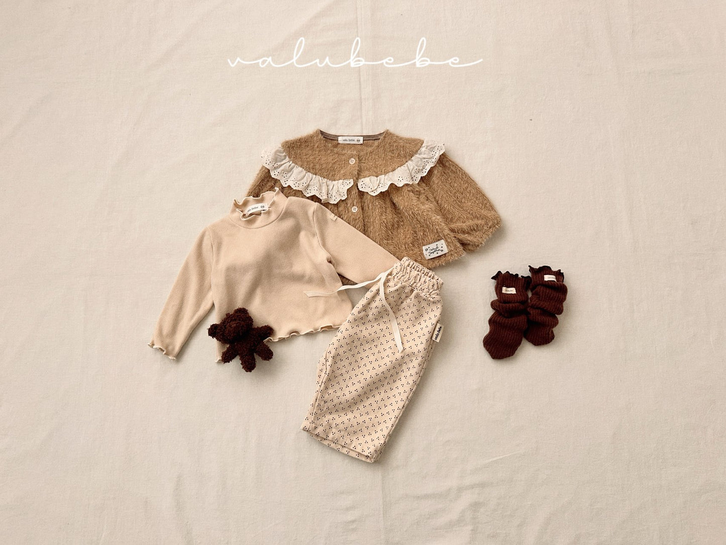 韓國童裝 25冬｜valubebe 25530 pants