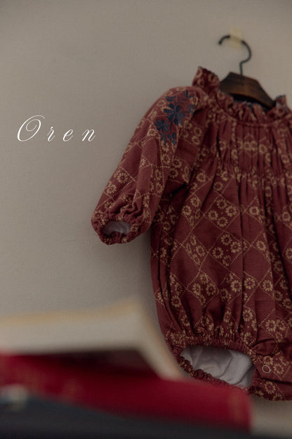 韓國童裝 25冬｜oren 25565 bodysuit