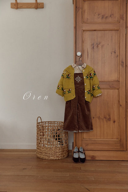 韓國童裝 25冬｜oren 25572 outer