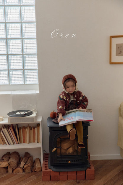 韓國童裝 25冬｜oren 25574 outer