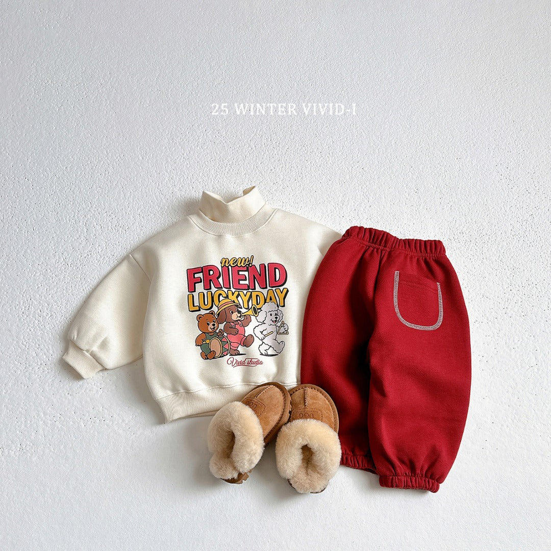 韓國童裝 25冬｜vivid-i 25FW581 pants