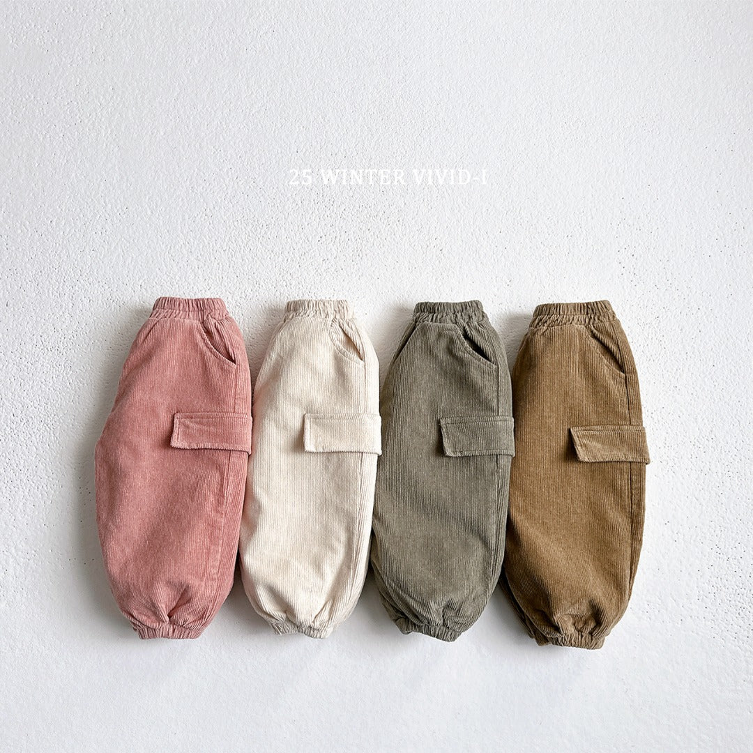 韓國童裝 25冬｜vivid-i 25FW584 pants