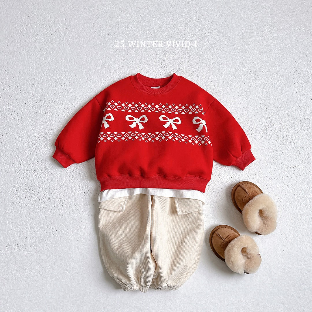 韓國童裝 25冬｜vivid-i 25FW584 pants