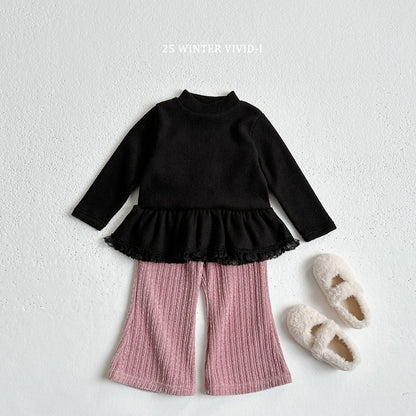 韓國童裝 25冬｜vivid-i 25FW595 pants