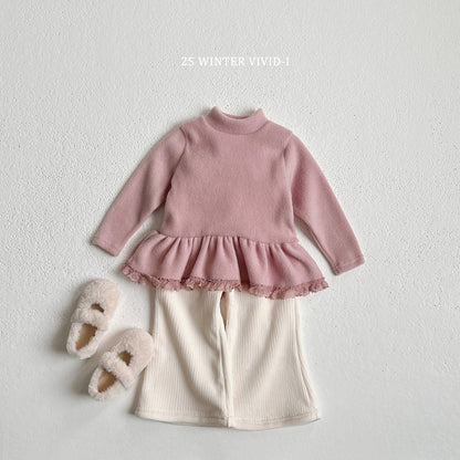 韓國童裝 25冬｜vivid-i 25FW596 pants