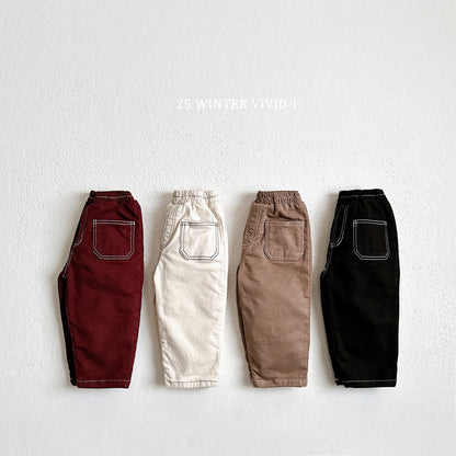 韓國童裝 25冬｜vivid-i 25FW600 pants