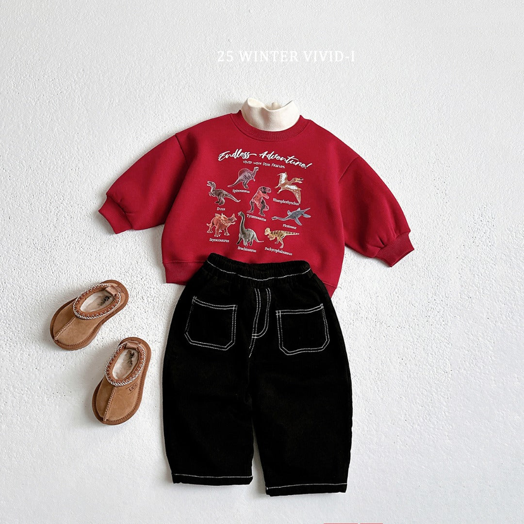 韓國童裝 25冬｜vivid-i 25FW600 pants