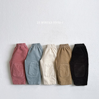 韓國童裝 25冬｜vivid-i 25FW601 pants