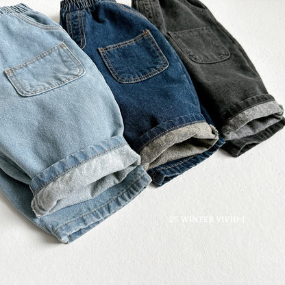 韓國童裝 25冬｜vivid-i 25FW602 pants