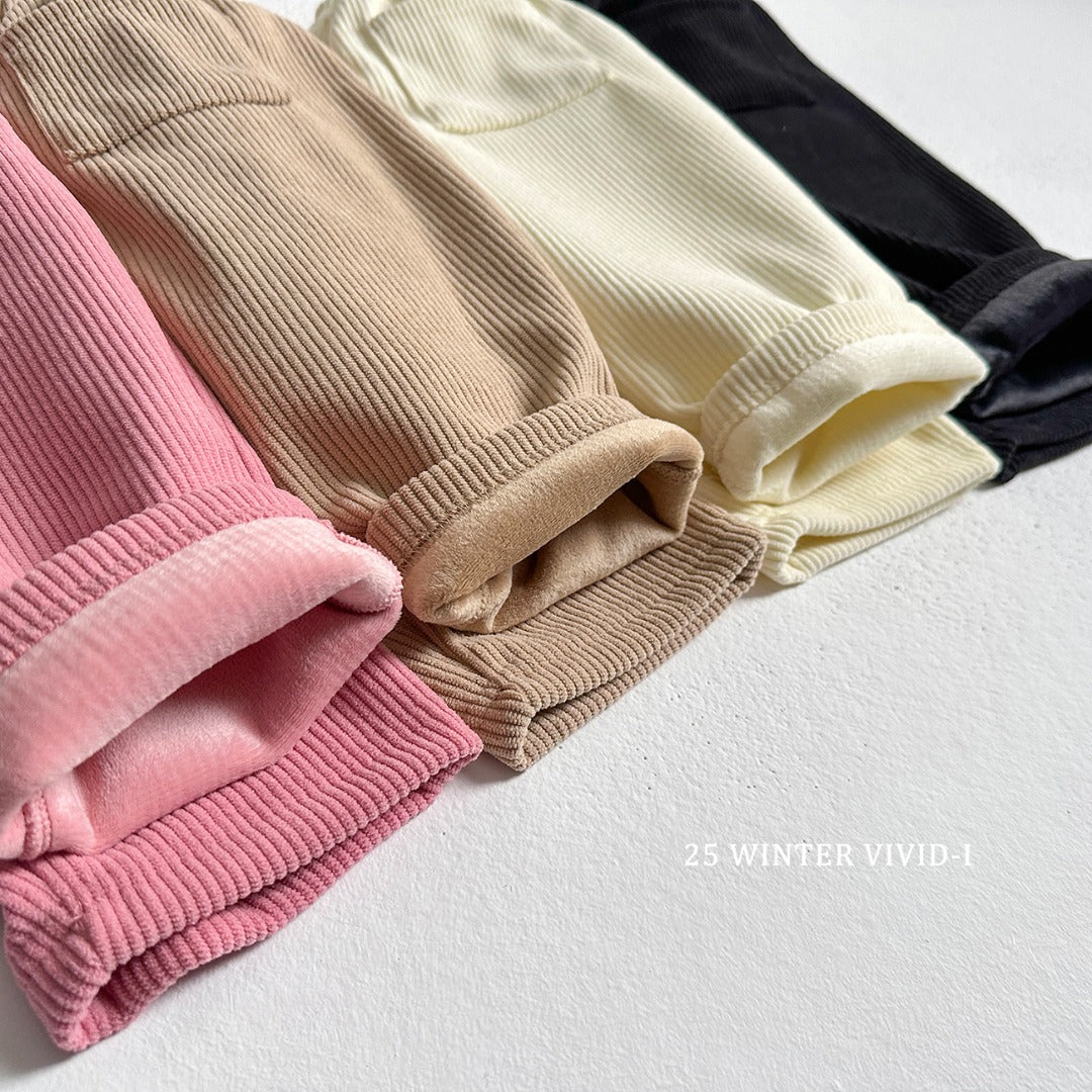 韓國童裝 25冬｜vivid-i 25FW603 pants