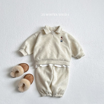 韓國童裝 25冬｜vivid-i 25FW607 set